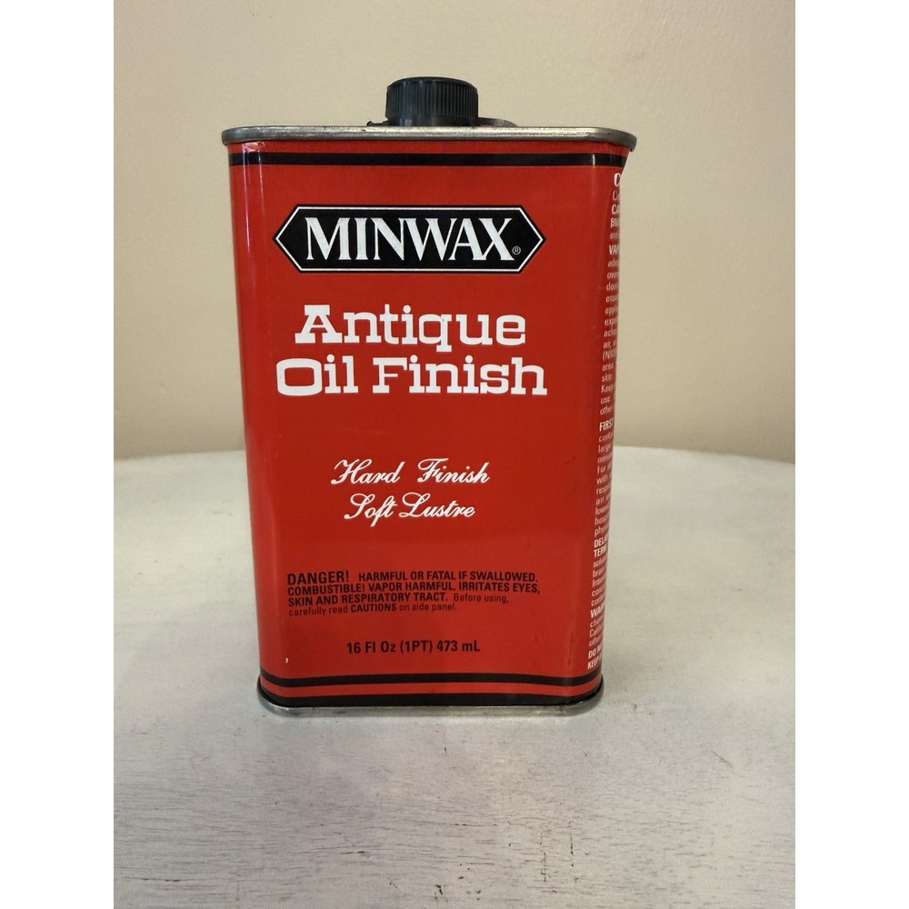 Minwax Antique Oil Finish Hard Finish Soft Lustre For Interior 1 Pint 16 Oz New‎
